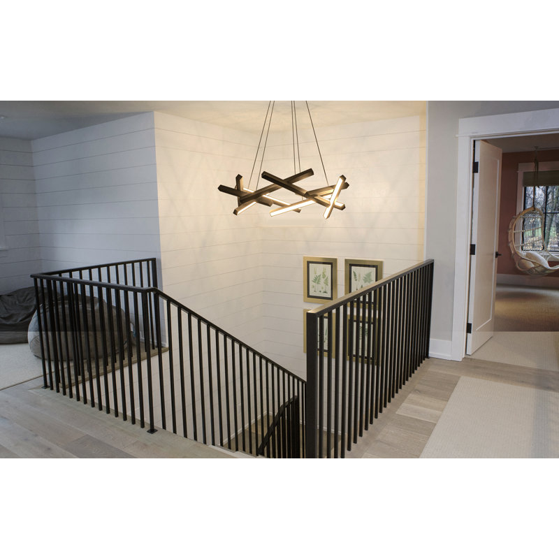 Ivy Bronx Julenny 30'' 10 - Light Dimmable Luxury LED